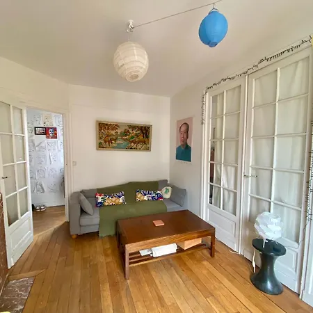 Apartament Artistique A Gambetta Pere Lachaise Paryż